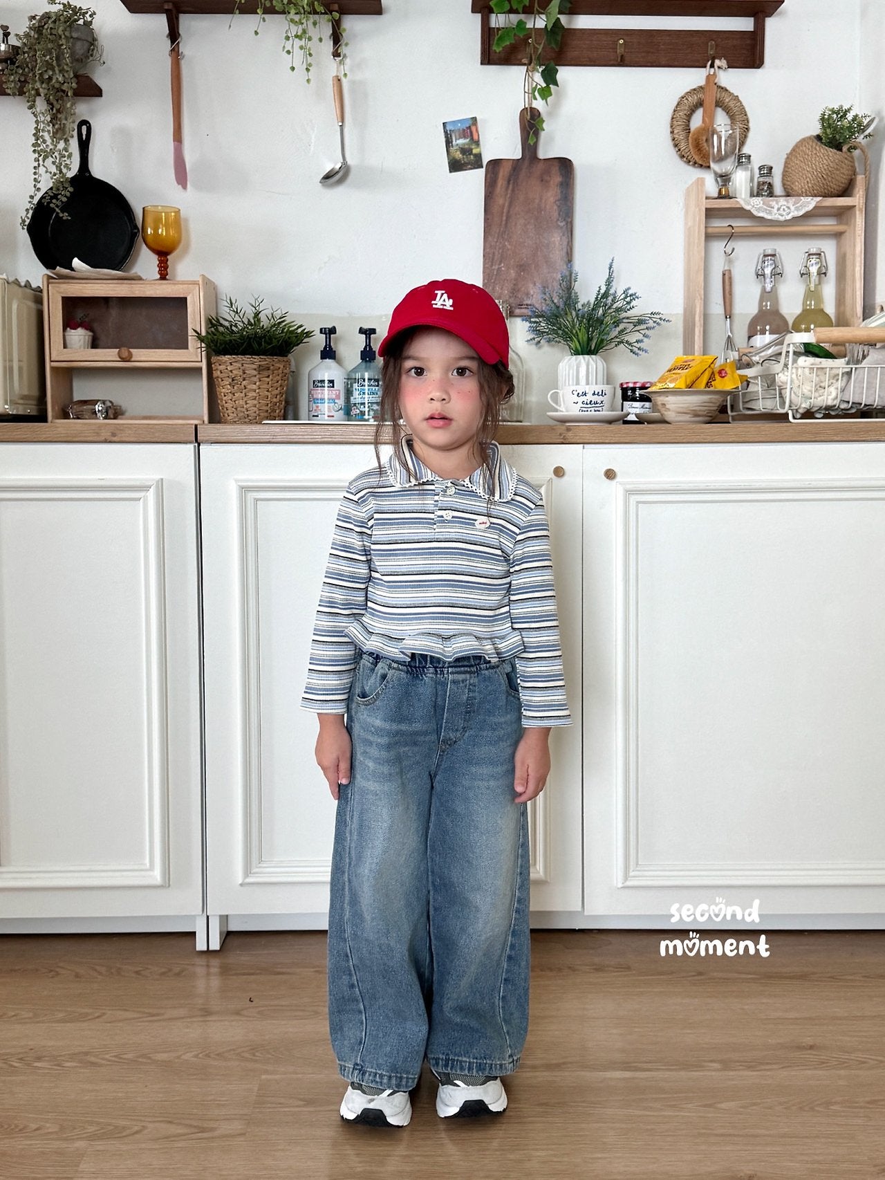 ［second moment］Muse denim pants
