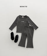 ［Bonito］Stripe slim set up