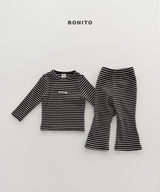 ［Bonito］Stripe slim set up