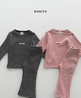 ［Bonito］Stripe slim set up
