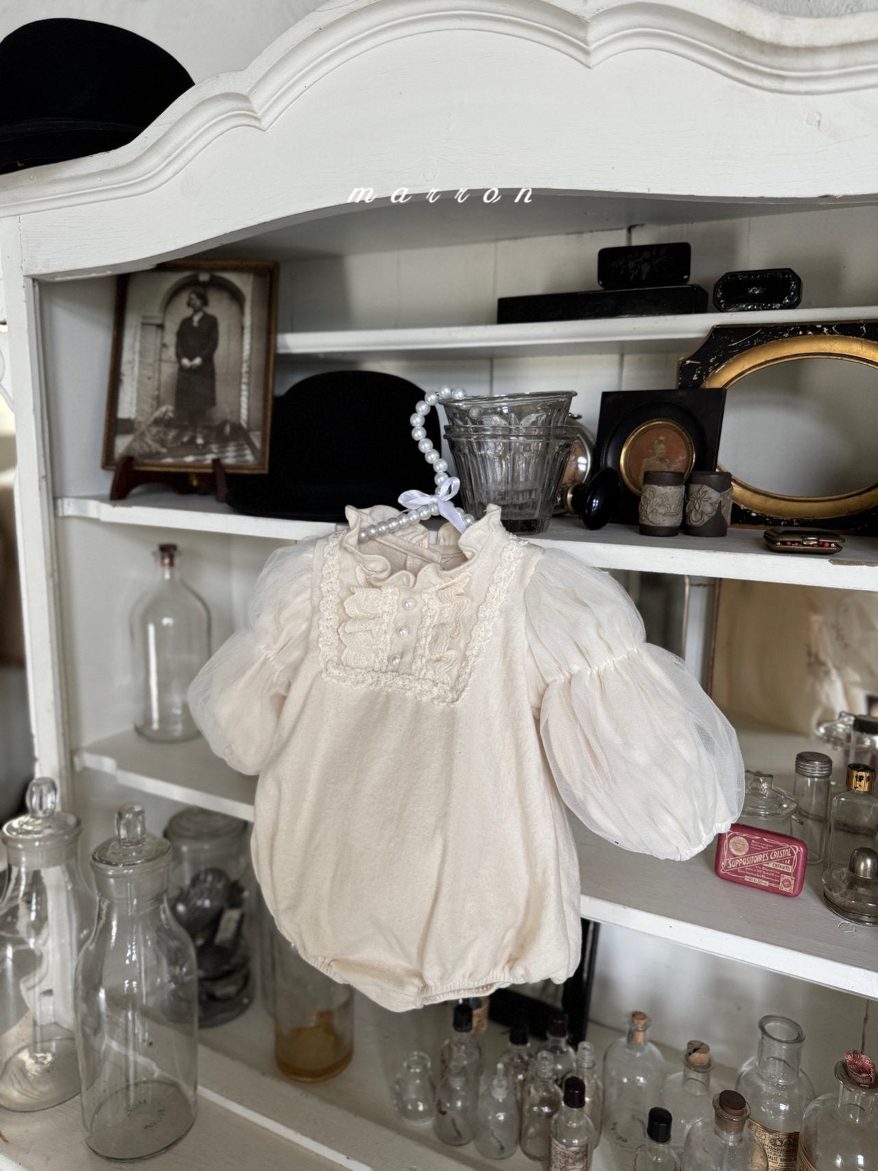 ［marron］Muse shasha rompers