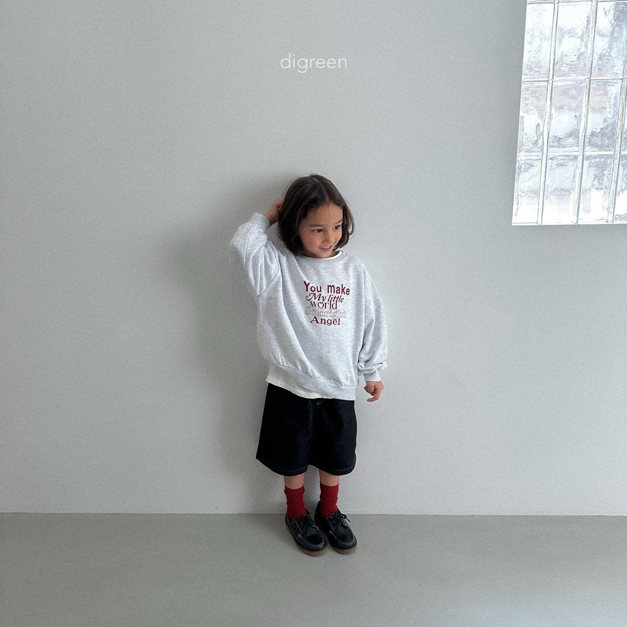 ［digreen］Non-fade bermuda shorts