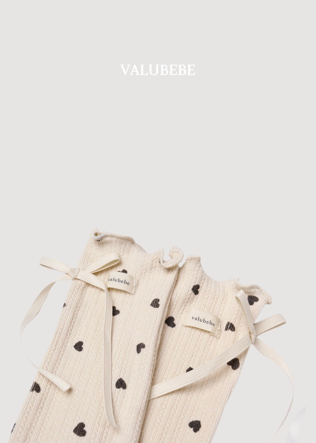 ［valubebe］Blanc heart mellow socks