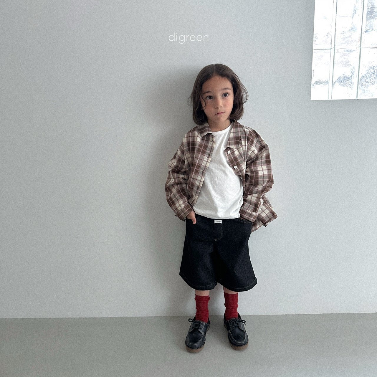 ［digreen］Non-fade bermuda shorts