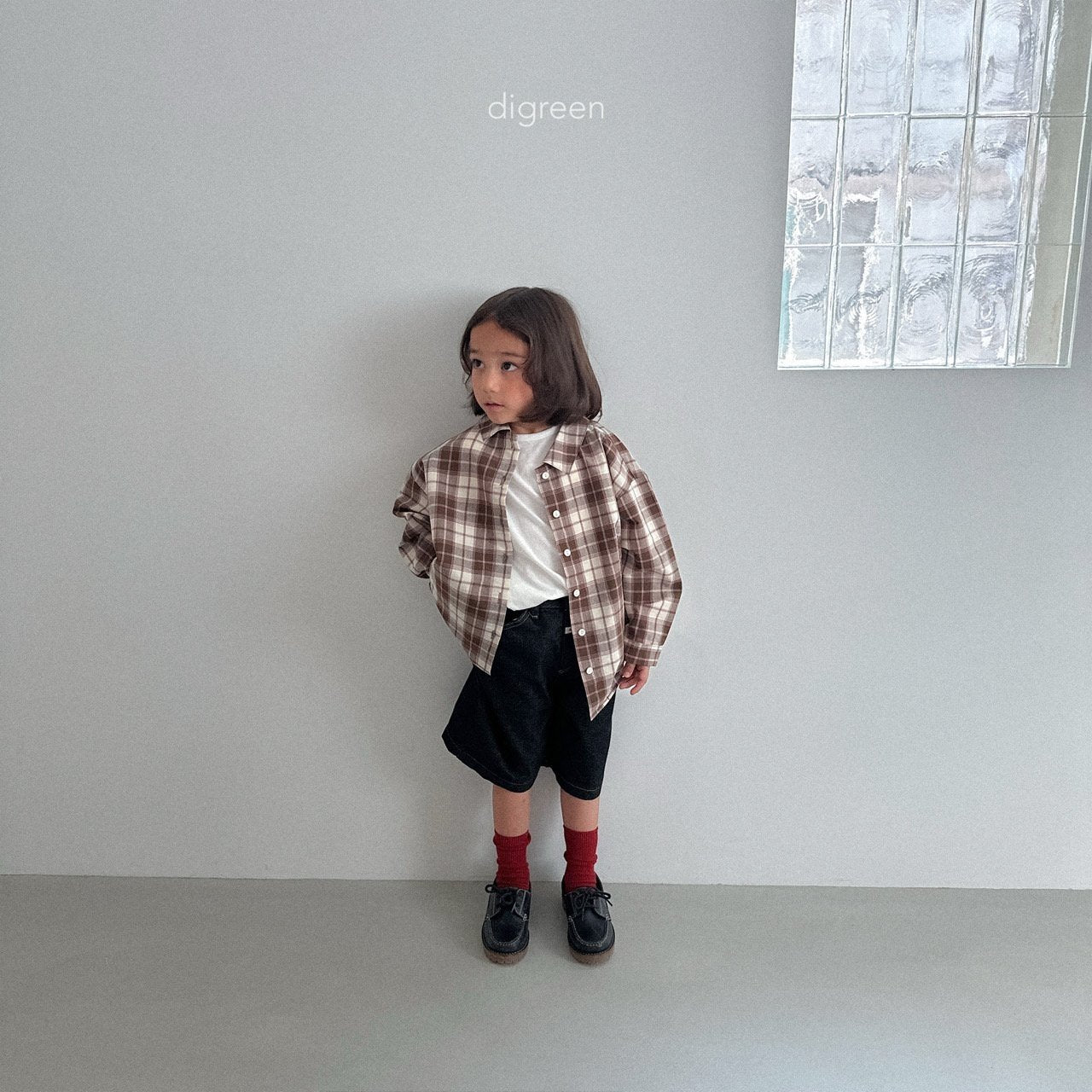 ［digreen］Non-fade bermuda shorts