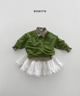 ［Bonito］Lace half skirt