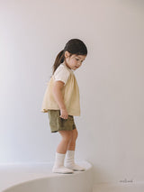 ［melmel］Cozy stripe camisole blouse