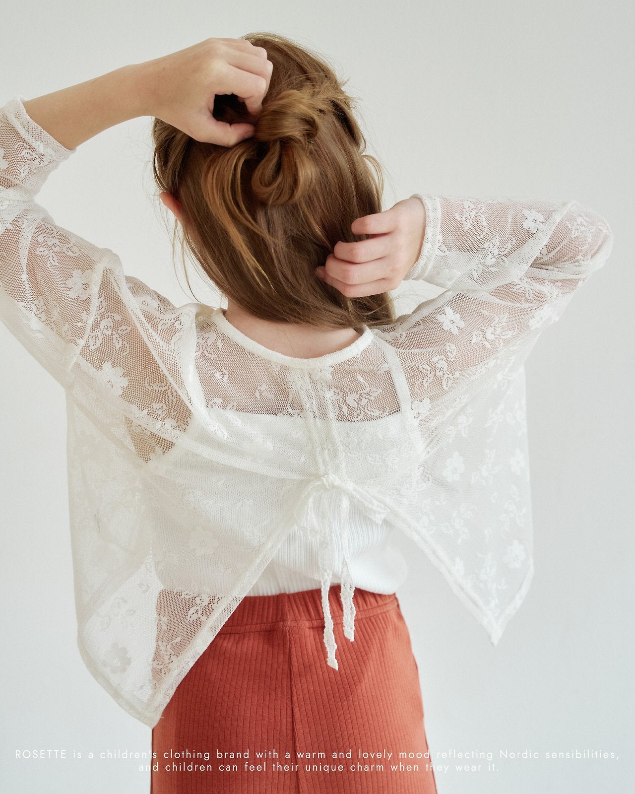 ［ROSETTE］Graice lace tops
