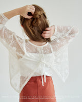 ［ROSETTE］Graice lace tops