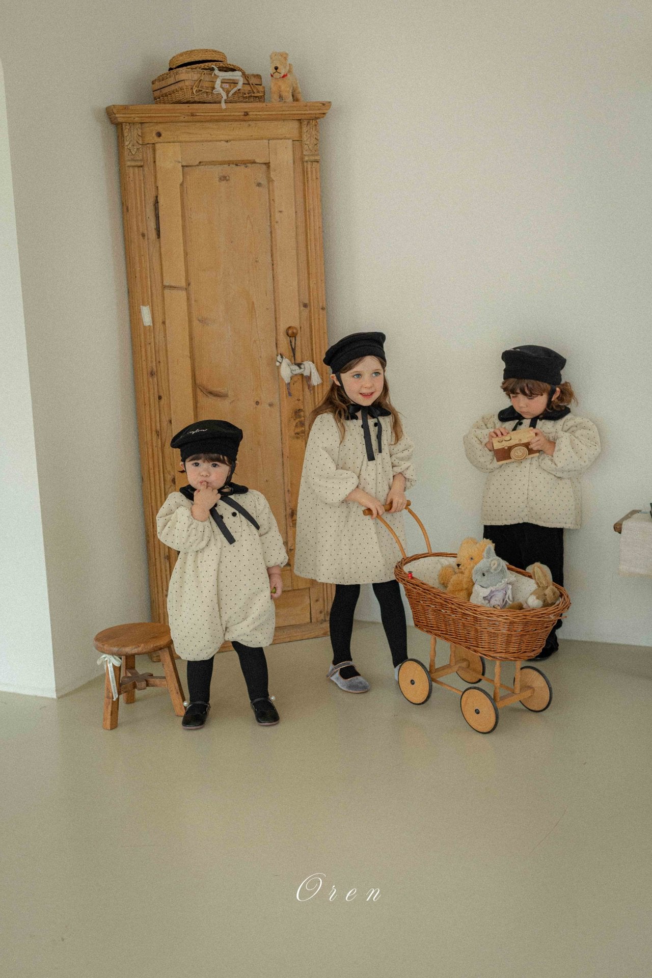 ［OREN］Noel sailor padding one-piece (2oz)