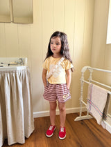 ［comma］Heart lace tee