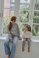 ［momo ann］Simple bootscut pants (kids)