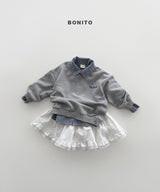 ［Bonito］Lace half skirt