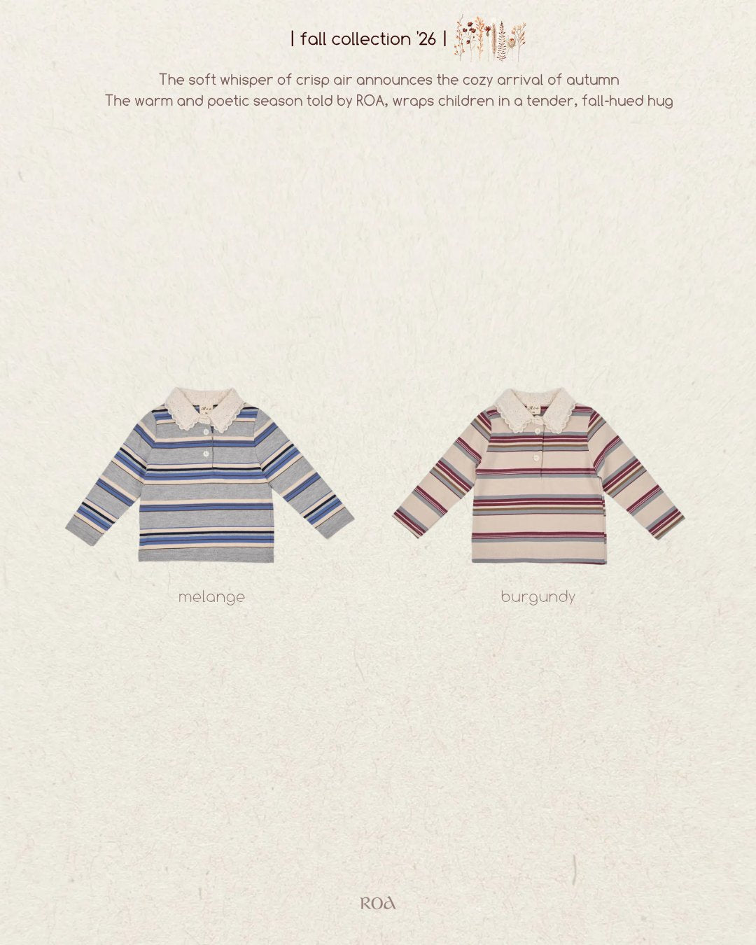 ［ROA］La Vie En Collar Tee