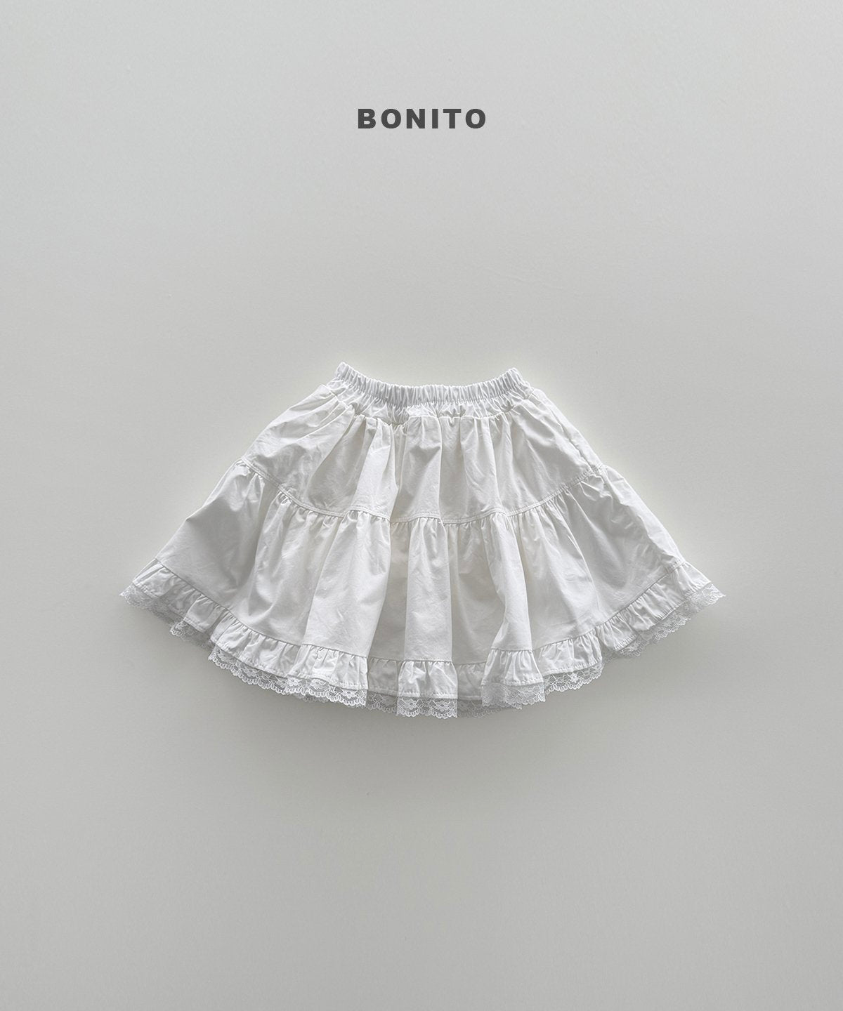 ［Bonito］Lace half skirt