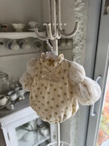 ［marron］Muse shasha rompers