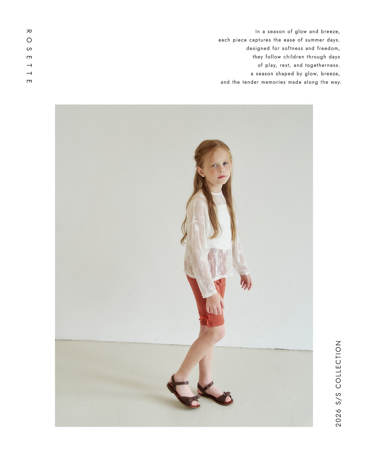 ［ROSETTE］Graice lace tops