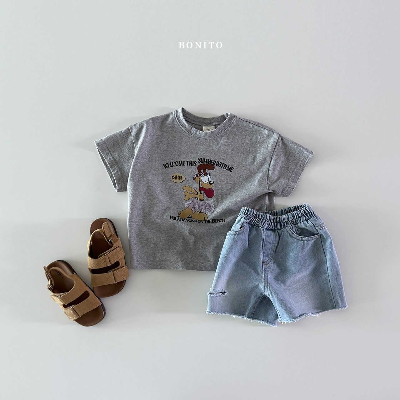 ［Bonito］Hula dance tee