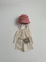 ［minirobe］Summer panching busket hat