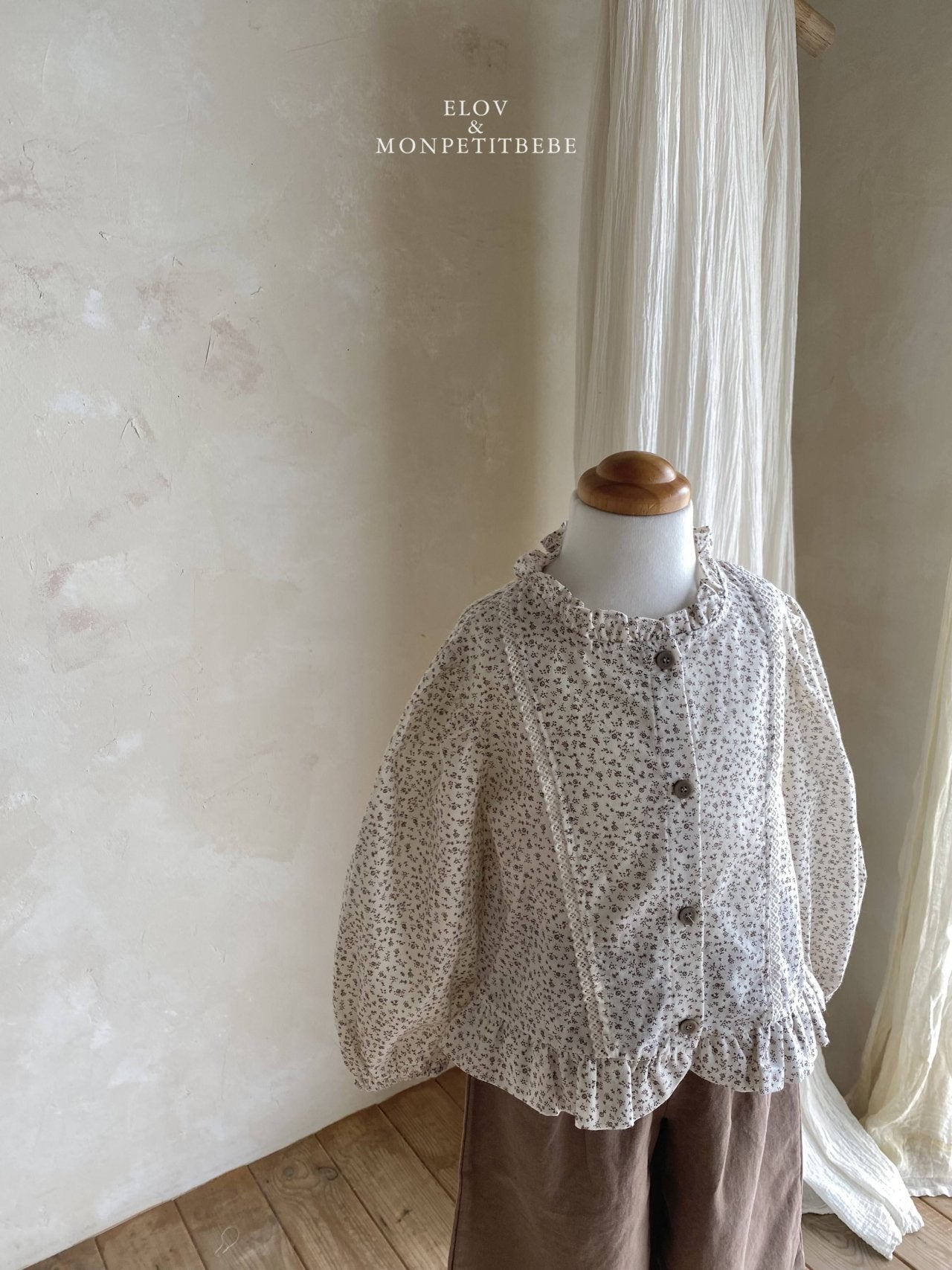 ［Mon petit bebe］Laura blouse