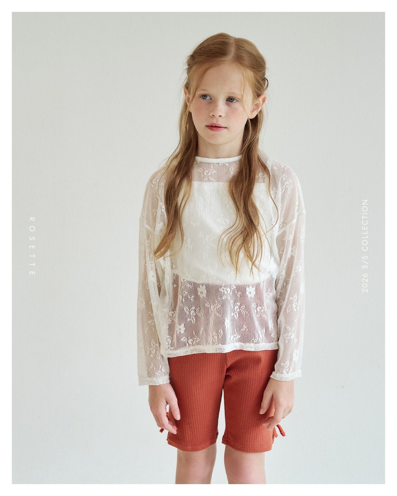 ［ROSETTE］Graice lace tops