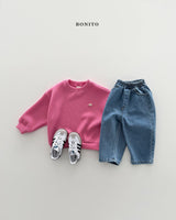 ［Bonito］Pop knit mtm