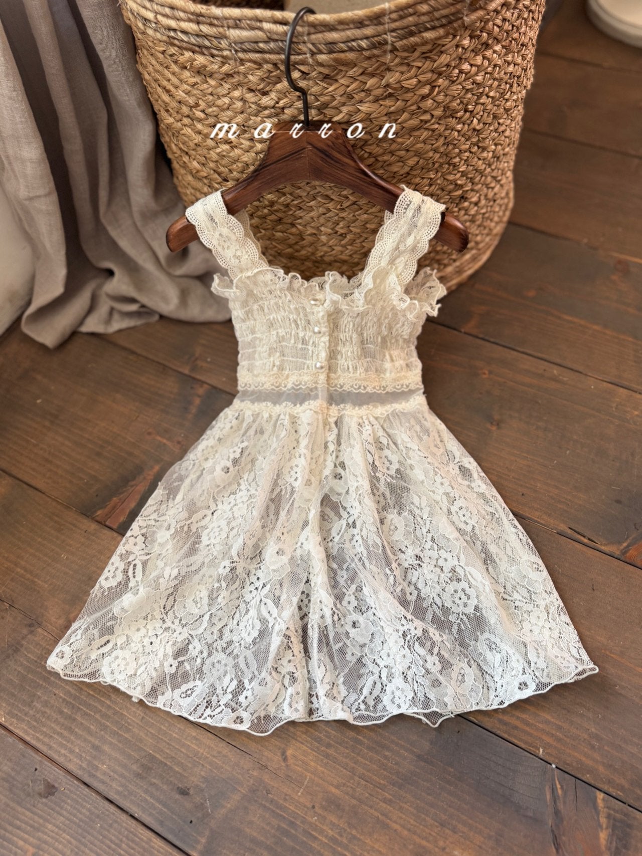 ［marron］Sellin one-piece