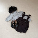 ［mimi market］Check balloon blouse