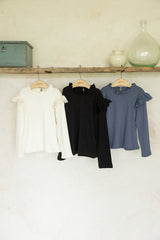 ［perrobebe］Laurel lace tee
