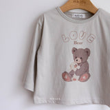 ［mkids］Love bear tee