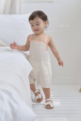 ［bebenine］Blanc dot camisole suit