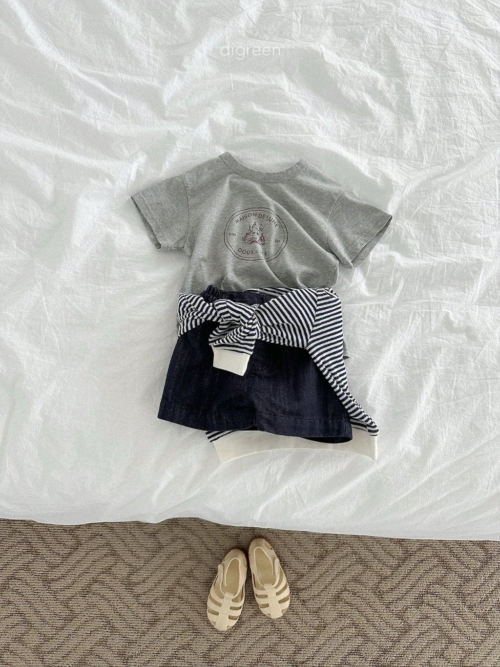 ［digreen］Summer stripe mtm
