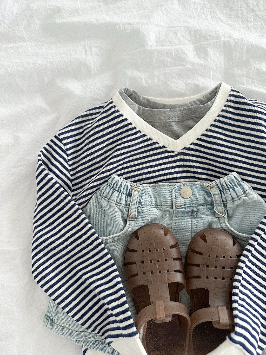 ［digreen］Summer stripe mtm