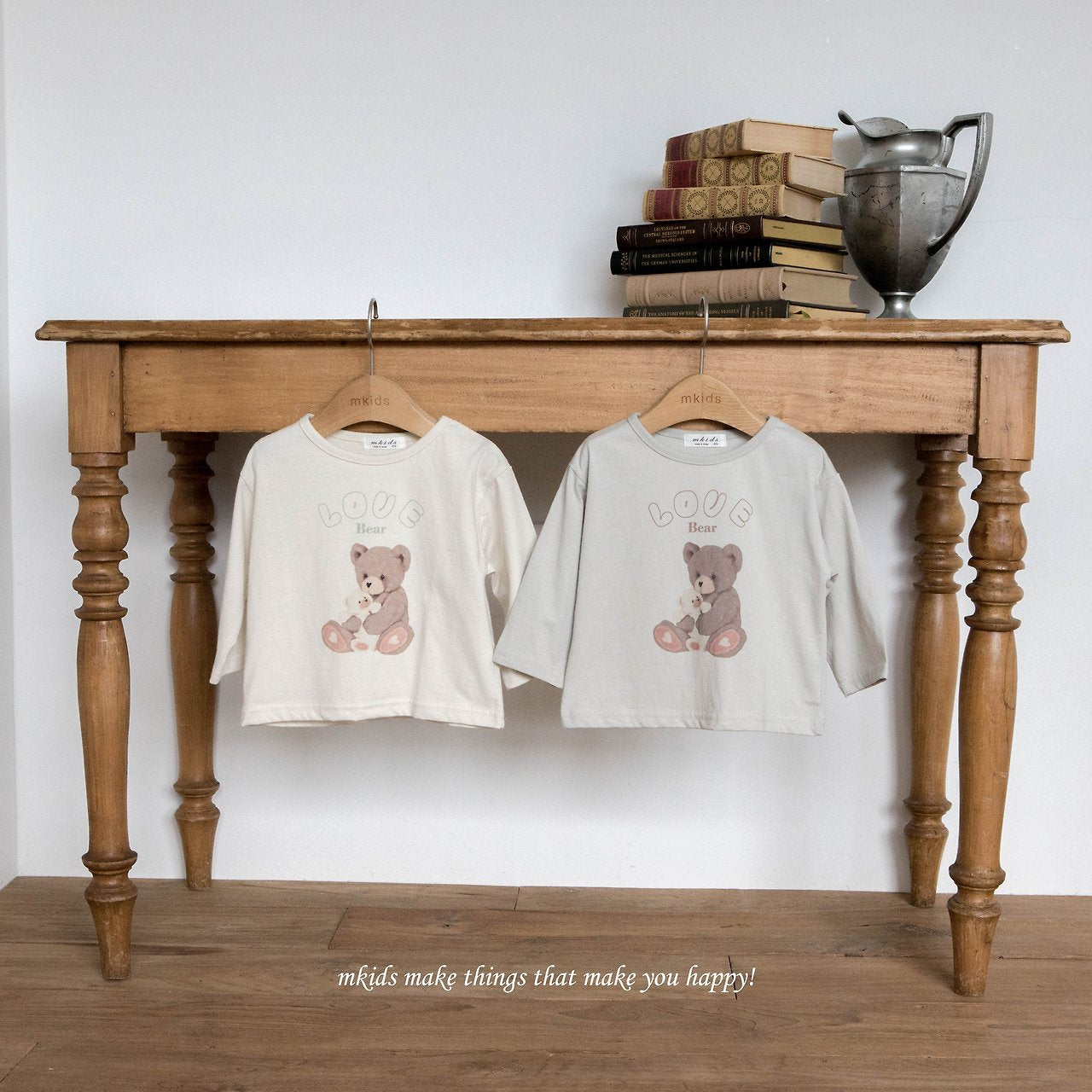 ［mkids］Love bear tee