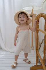 ［bebenine］Blanc dot camisole suit