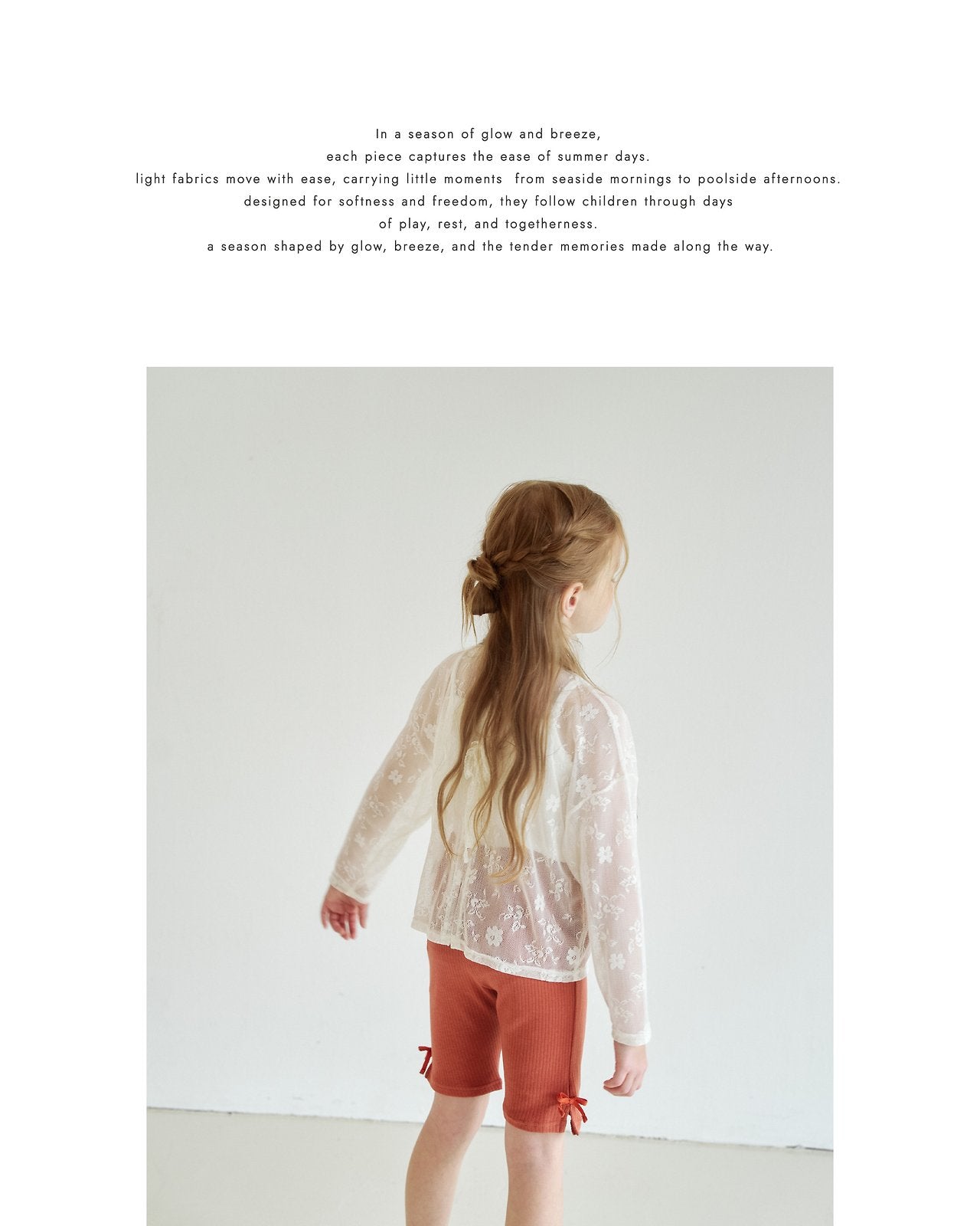 ［ROSETTE］Graice lace tops