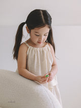 ［melmel］Cozy stripe camisole blouse