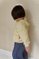 ［jujua］Waffle hood jacket