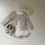 ［mimi market］Liz rib cardigan