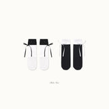 ［bebenine］Nine Ribbon Knee Socks Set