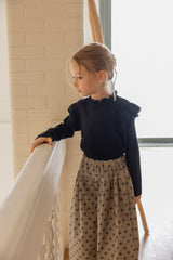 ［perrobebe］Laurel lace tee