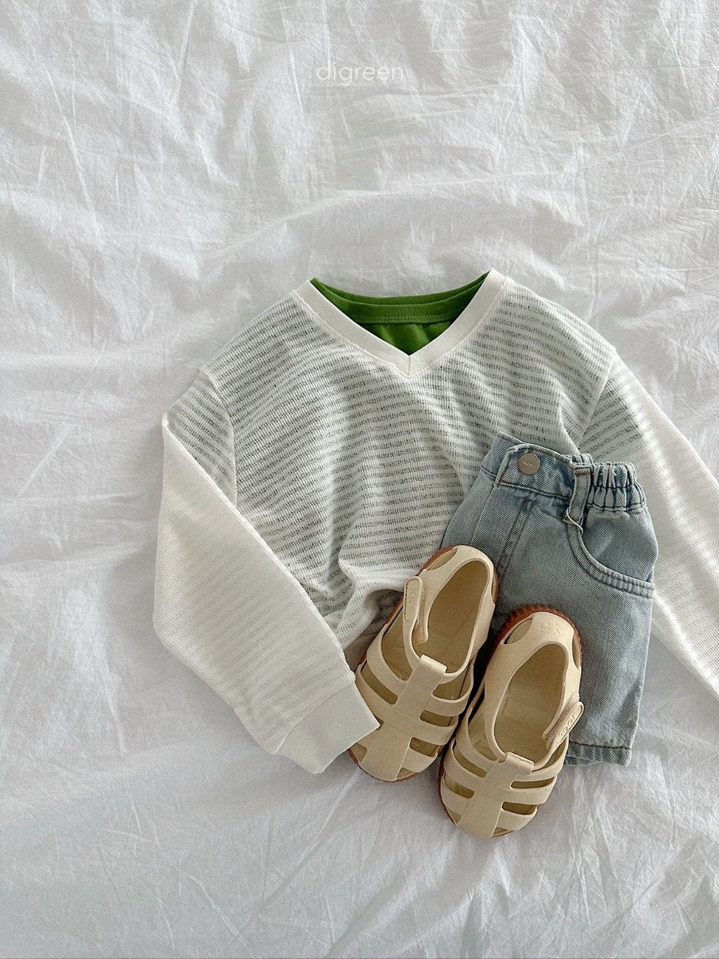 ［digreen］Summer stripe mtm