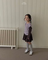 ［LINDO］Pleats skirt pants