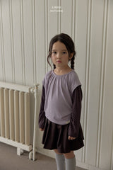 ［LINDO］Pleats skirt pants