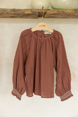［perrobebe］Jasmine smock blouse