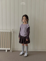 ［LINDO］Pleats skirt pants