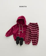 ［Bonito］Stripe jogger pants