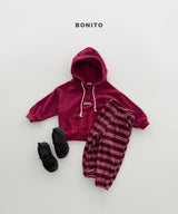 ［Bonito］Stripe jogger pants