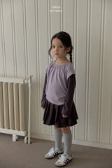 ［LINDO］Pleats skirt pants