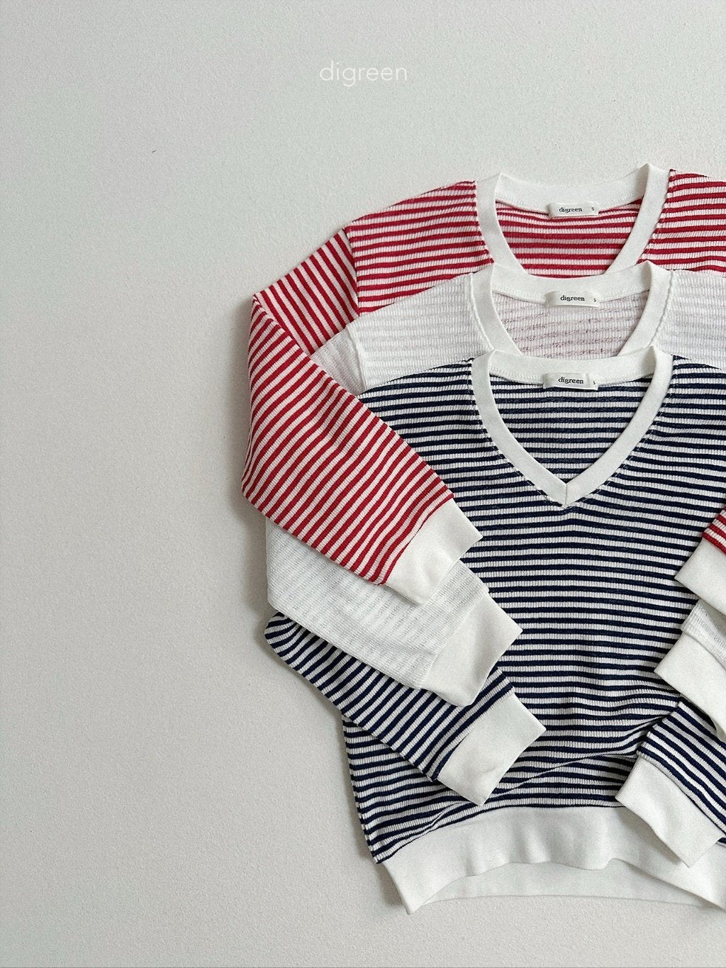 ［digreen］Summer stripe mtm